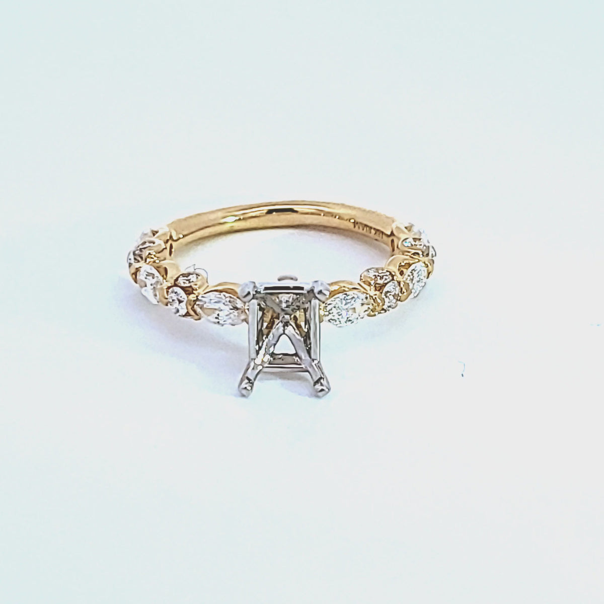 1ct. t.w. Diamond Engagement Ring in 18K Yellow Gold