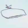 1/14ct. t.w. DIamond Bolo Bracelet in Sterling Silver