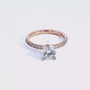 1/5ct. t.w. Diamond Engagement Ring in 14K Rose Gold