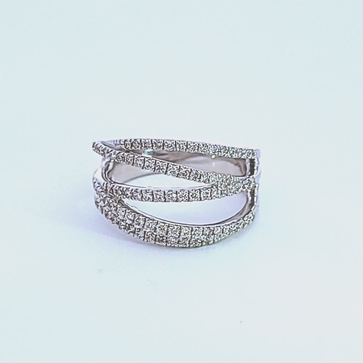 1/2ct. t.w. Diamond Ring in 14K White Gold