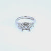 1/2ct. t.w. Diamond Engagement Ring in 14K White Gold