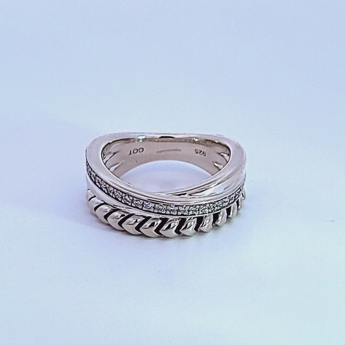 1/5ct. t.w. Diamond Fashion Ring in Sterling Silver