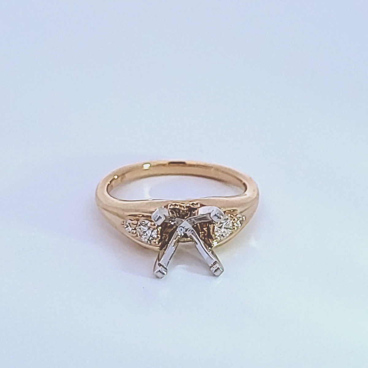 1/4ct. t.w. Diamond Engagement Ring in 14K Yellow Gold