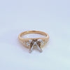 1/4ct. t.w. Diamond Engagement Ring in 14K Yellow Gold