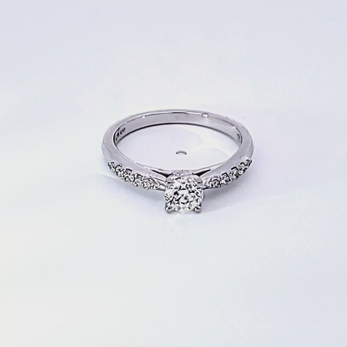 3/5ct. t.w. Kessler 81 Diamond Engagement Ring in 14K White Gold