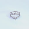 1/2ct. t.w. Diamond Wedding Guard in 14K White Gold