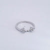 1/4ct. t.w. Full Round Cut Wedding Wrap in 14K White Gold