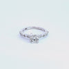 1 1/8ct. t.w. Kessler 81 Newborn Lab Created Round Cut Diamond Engagement Ring in 14K White Gold
