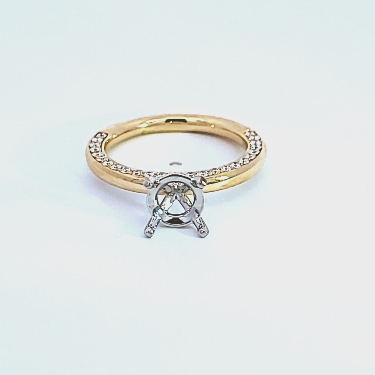1/2ct. t.w. Kessler 81 Diamond Engagement Ring in 18K Yellow Gold