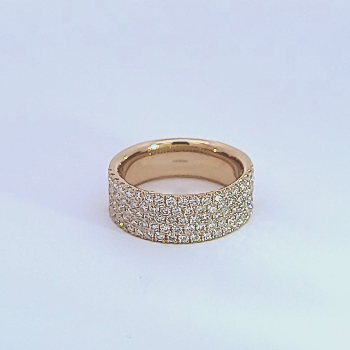 1 1/7ct. t.w. Diamond Anniversary Ring in 14K Yellow Gold