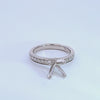 1/4ct. t.w. Diamond Engagement Ring in 14K White Gold