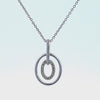 1/10ct. t.w. Diamond Pendant in Sterling Silver