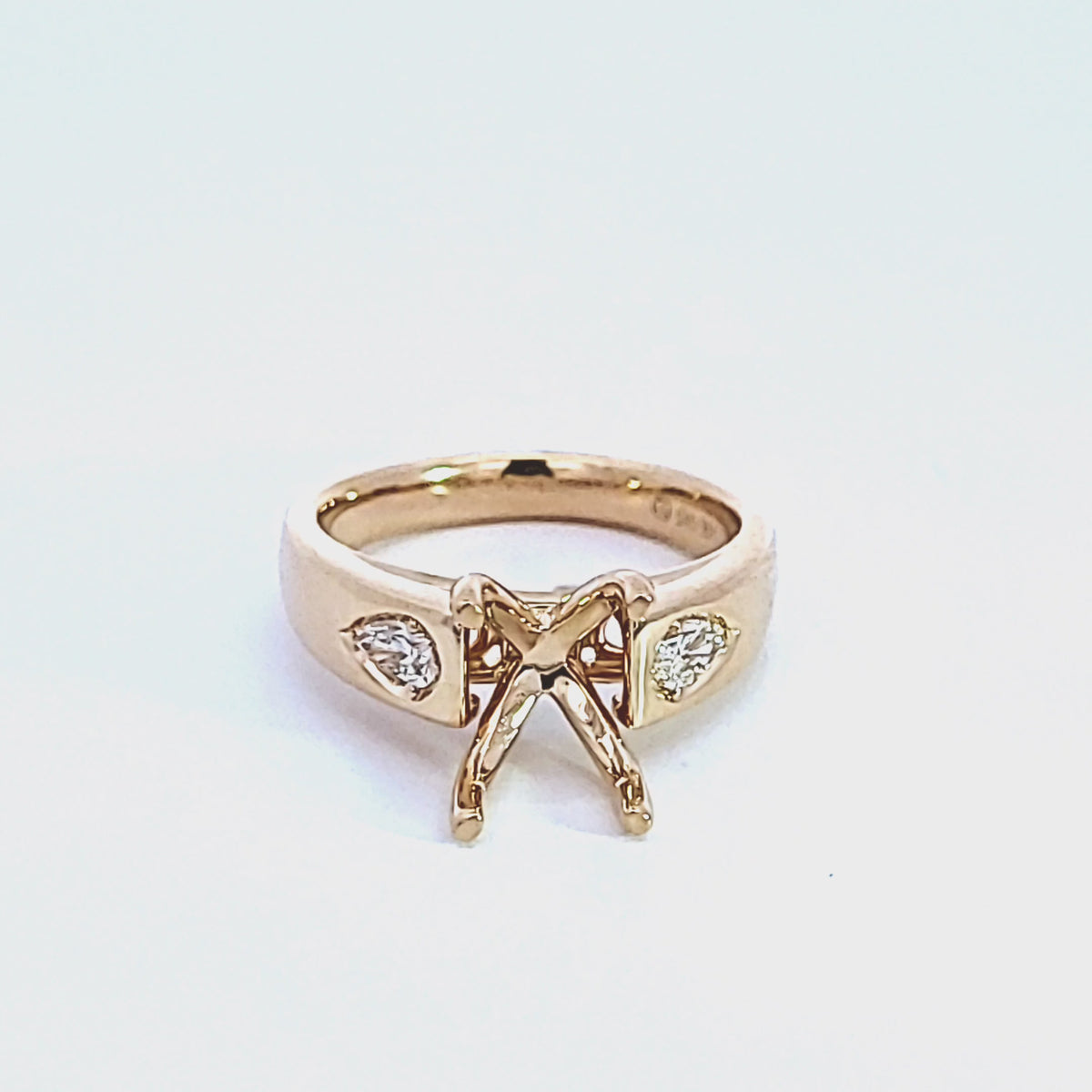 1/4ct. t.w. Diamond Engagement Ring in 14K Yellow Gold