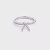 1/14ct. t.w. Diamond Engagement Ring in 14K White Gold