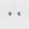 1/2ct. t.w. Newborn Lab Created Diamond Dangle Earrings in 14K White Gold