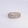 1/5ct. t.w. Round Cut Wedding Ring in 14K Yellow and White Gold