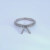 2/5ct. t.w. Diamond Engagement Ring in 14K White Gold