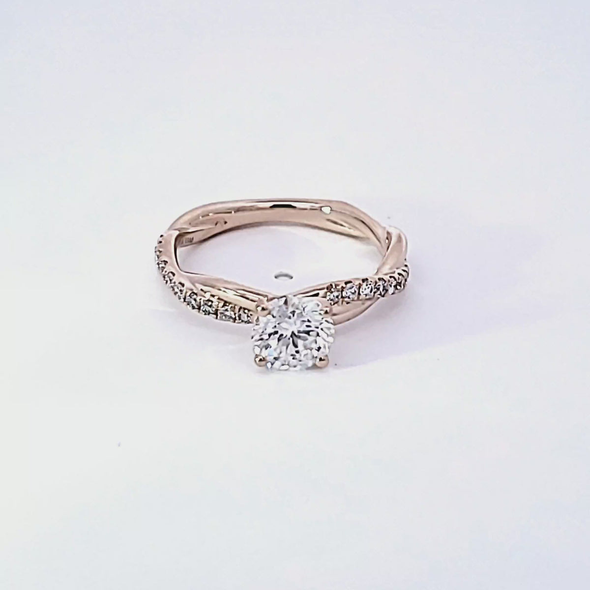 1 1/5ct. t.w. Kessler 81 Round Cut Diamond Engagement Ring in 14K Yellow Gold