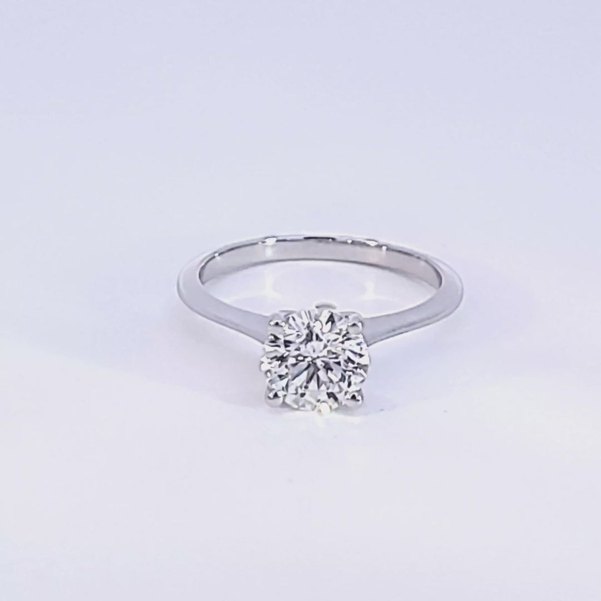 1 1/4ct. Kessler 81 Diamond Engagement Ring in 14K White Gold