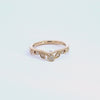 1/8ct. t.w. Leafy Diamond Wedding Ring in 14K Yellow Gold