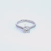 1 1/5ct. t.w. Round Cut Newborn Lab Created Diamond Engagement Ring in 14K White Gold