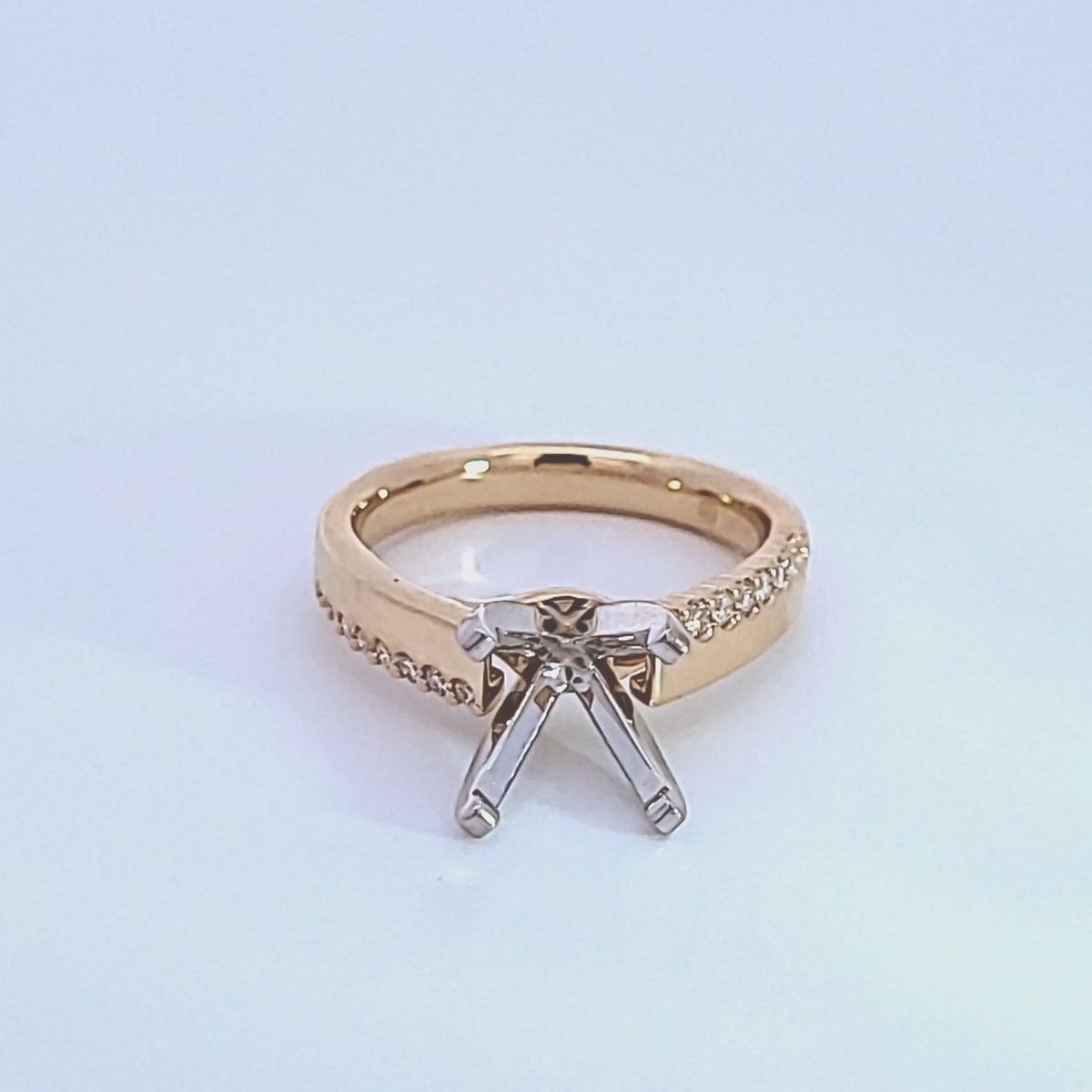 1/7ct. t.w. Diamond Engagement Ring in 14K Yellow Gold