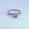 1ct. t.w. Newborn Lab Created Diamond Engagement Ring in 14K White Gold