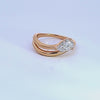 1ct. Pear Cut Newborn Lab Created Diamond Solitaire Engagement Ring in 14K Yellow Gold