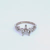 1/6ct. t.w. Diamond Engagement Ring in 14K White Gold
