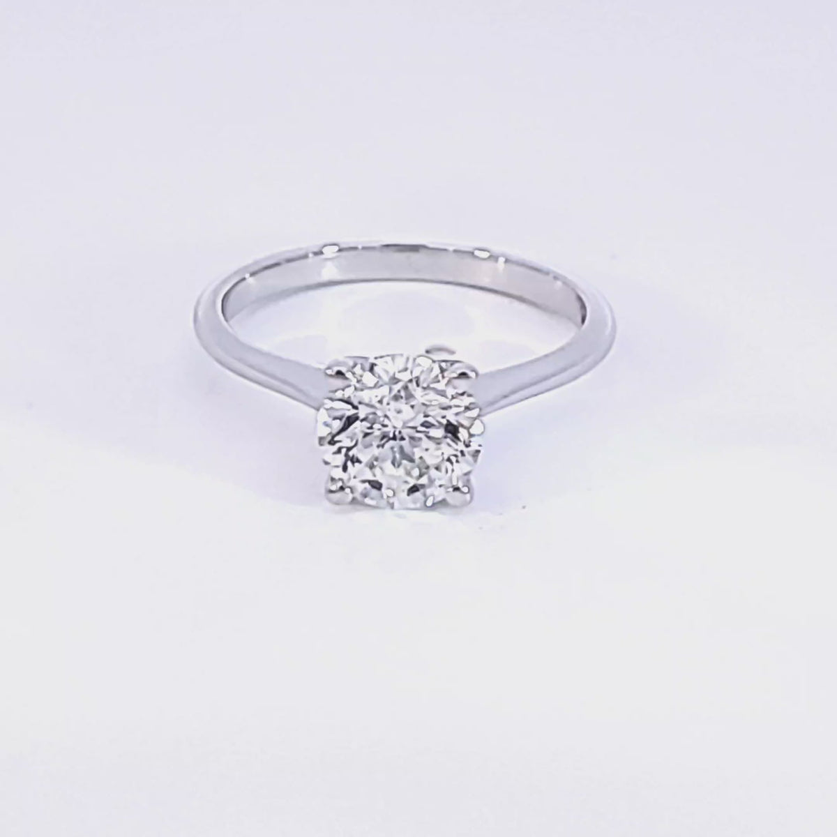 1 1/2ct. Kessler 81 Diamond Engagement Ring in 14K White Gold