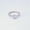 .51ct. Kessler Emerald Cut Solitaire Engagement Ring in 14K White Gold
