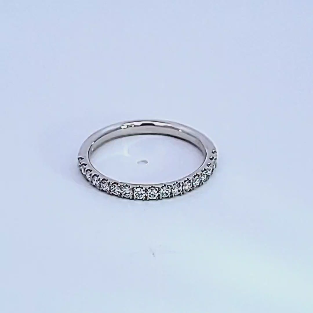 1/3ct. t.w. Diamond Wedding Band in 14K White Gold