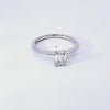 .74ct. Kessler Emerald Cut Solitaire Engagement Ring in 14K White Gold