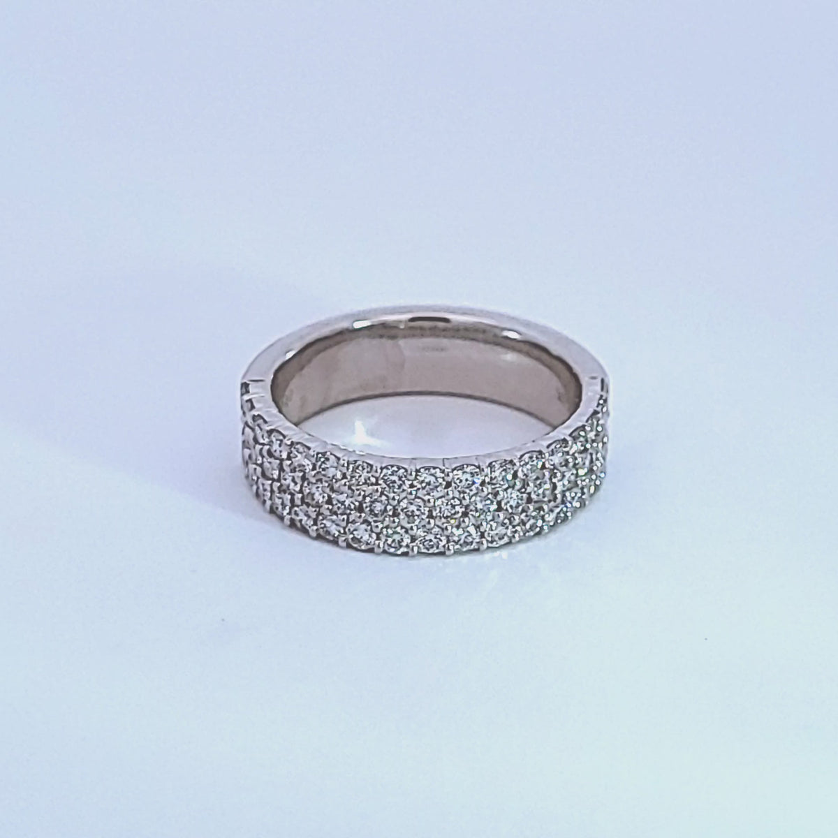 1ct. t.w. Diamond Anniversary Ring in 14K White Gold