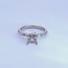 1/14ct. t.w. Diamond Engagement Ring in 14K White Gold