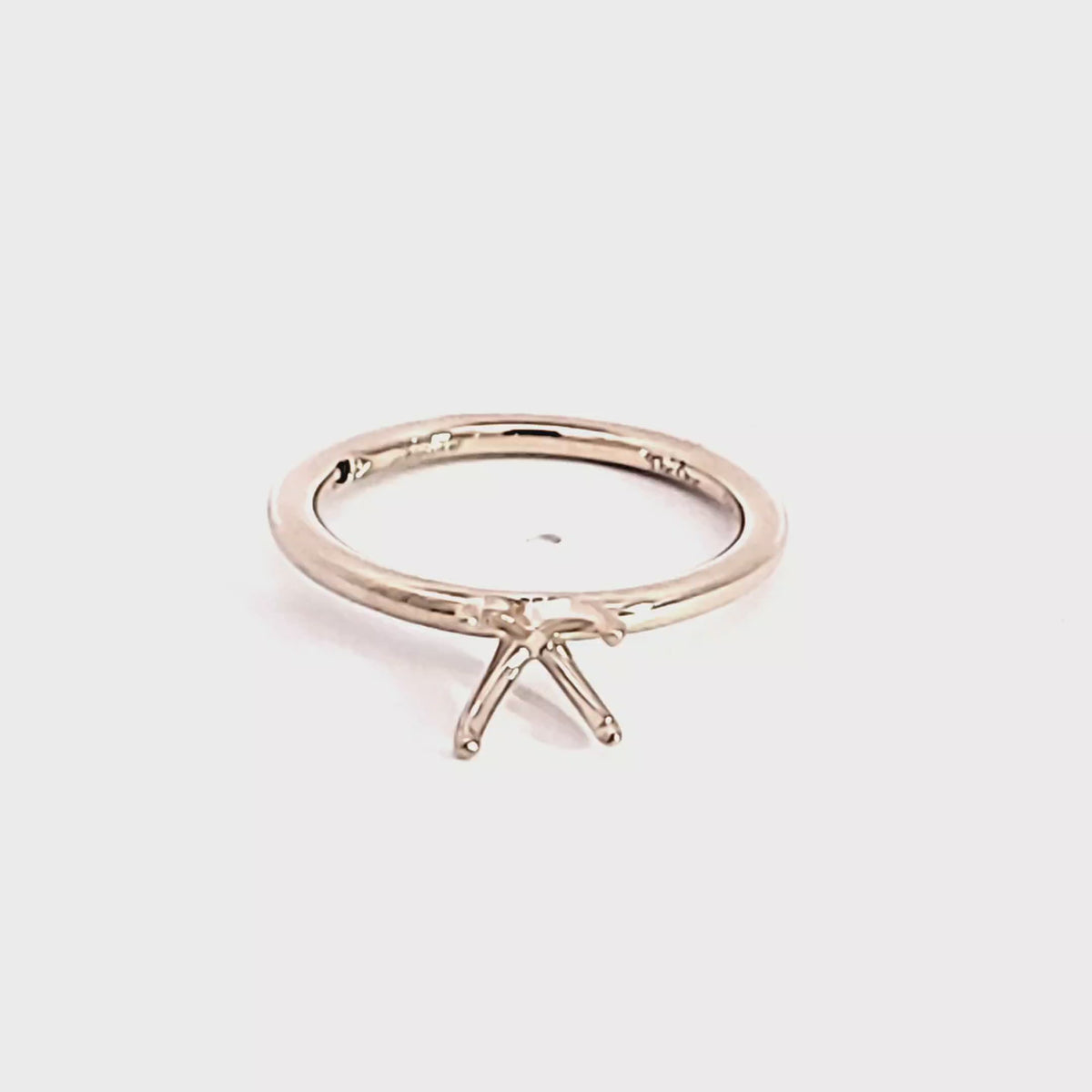 1.75mm Solitaire Engagement Ring in 14K Yellow Gold