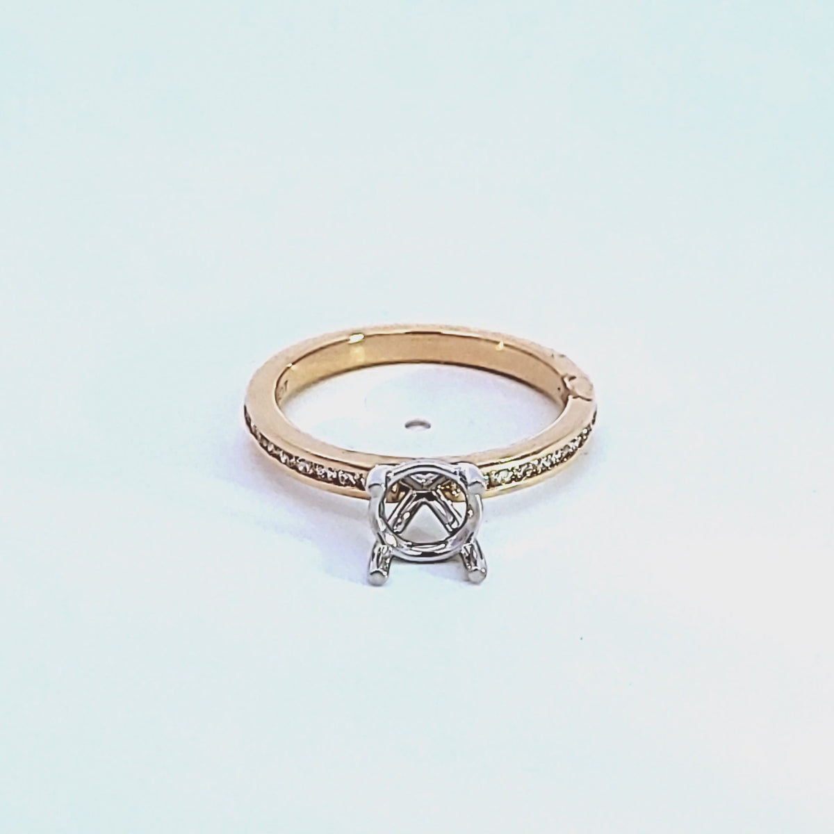 1/5ct. t.w. Diamond Engagement Ring in 14K Yellow Gold