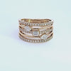 3/4ct. t.w. Diamond Fashion Ring in 14K Yellow Gold