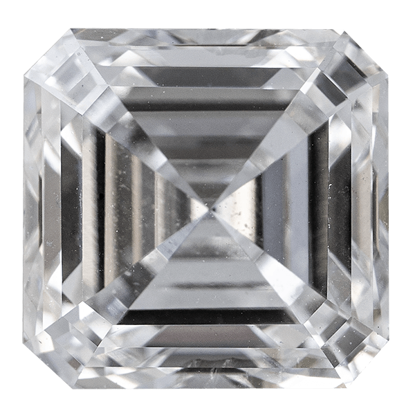 Square emerald cut diamond shape
